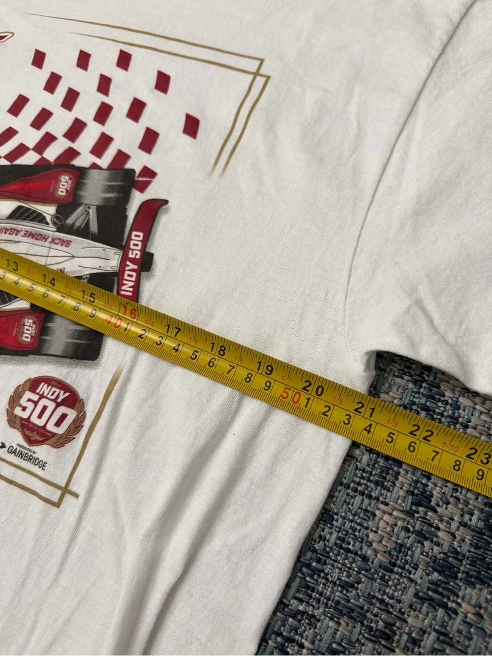 T-shirt with printed graphic